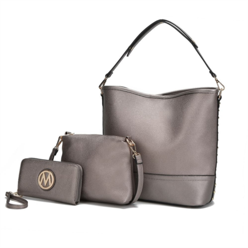 MKF Collection by Mia k. ultimate hobo bag with pouch & wallet