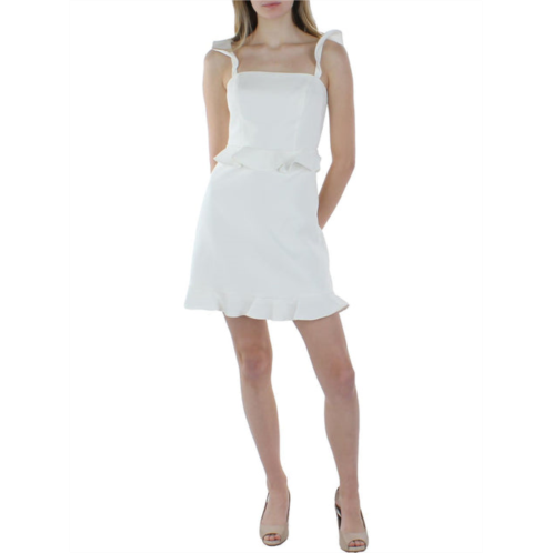 Aidan by Aidan Mattox womens crepe embellished cocktail and party dress