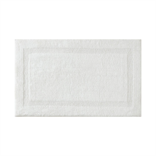 Nautica peniston solid white bath rug