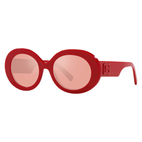 Dolce & Gabbana womens 51mm red sunglasses dg4448f-3088e4-51