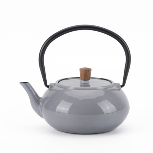 Minimal enameled cast iron teapot - classic