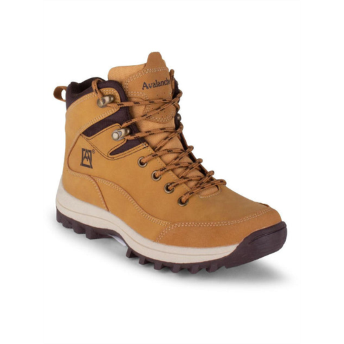 Avalanche steep womens faux leather ankle hiking boots