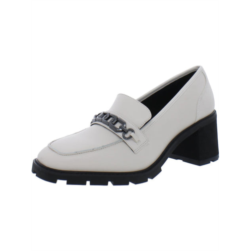 Sanctuary primo womens leather lugged sole loafers