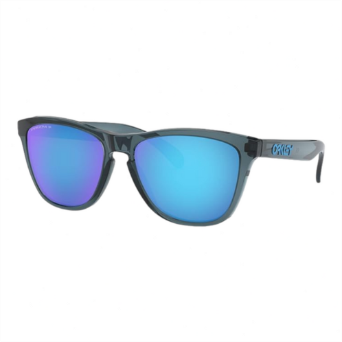 Oakley mens frogskins 9013-f6 prizm blue polarized sunglasses