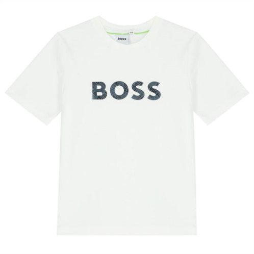 BOSS white logo t-shirt