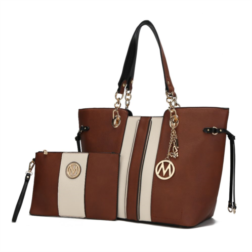 MKF Collection by Mia k. holland tote with wristlet handbag - 2 pieces