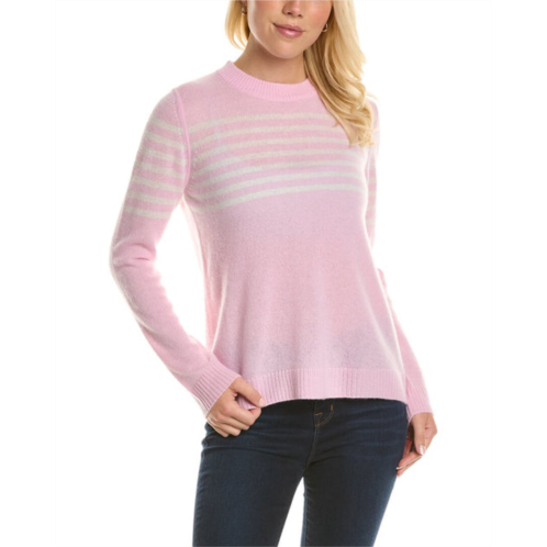 Hannah Rose phoebe stripe cashmere sweater