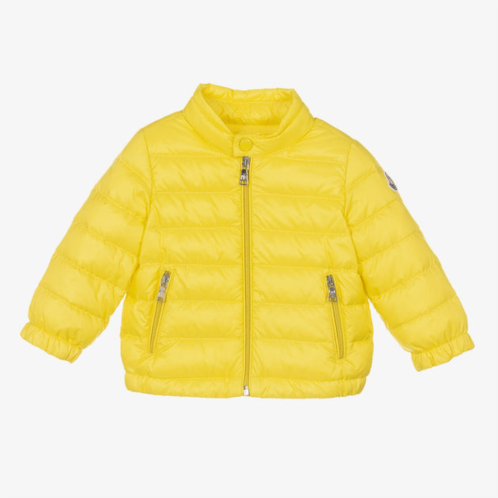 Moncler yellow down padded acorus jacket