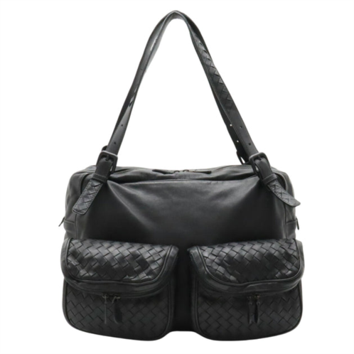 Bottega Veneta intrecciato leather shoulder bag (pre-owned)