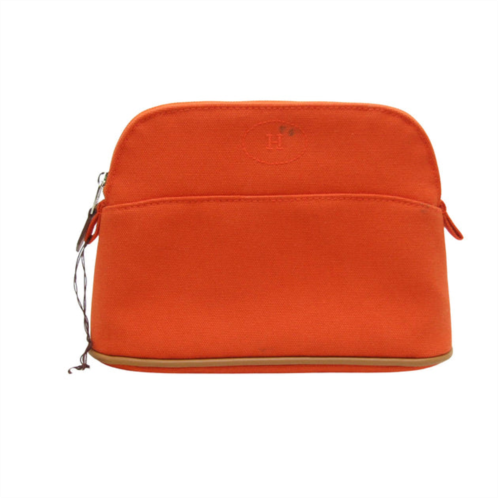 Hermes bolide cotton clutch bag (pre-owned)