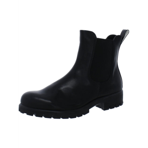 ECCO modtray womens leather lugged sole chelsea boots