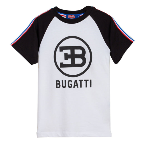 Bugatti white monogram logo t-shirt