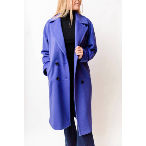 Helene Berman rachel coat in purple
