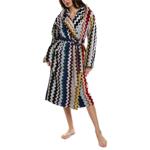 Missoni Home cyrus hooded bathrobe