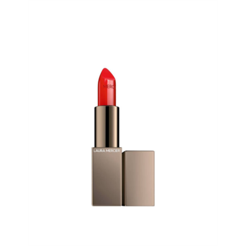 Laura Mercier rouge essentiel silky creme lipstick in coral vif
