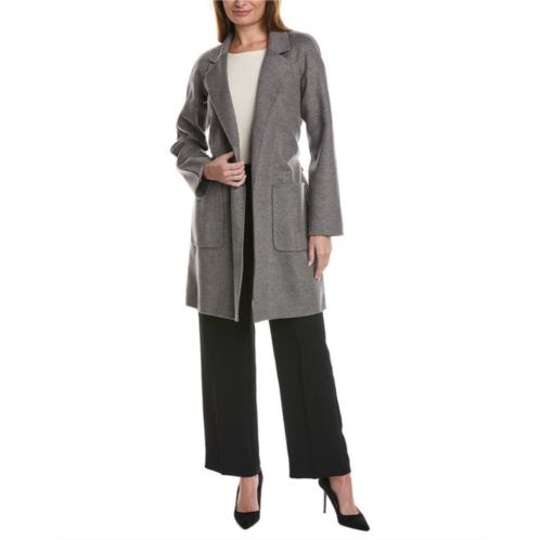 Michael Kors Collection melton wool bathrobe coat