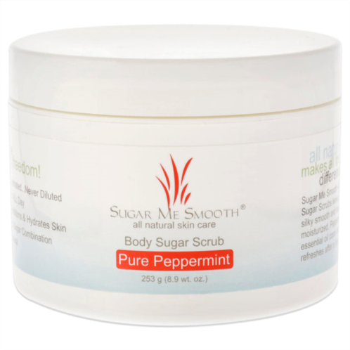 Sugar Me Smooth body scrub - pure peppermint for unisex 8.9 oz scrub