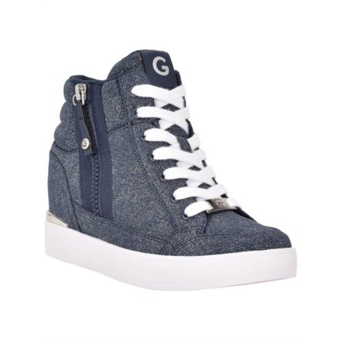 GBG Los Angeles nelly womens glitter wedges casual and fashion sneakers