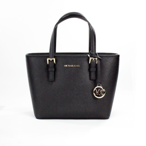 Michael Kors jet set saffiano leather xs carryall top zip tote bag womens purse