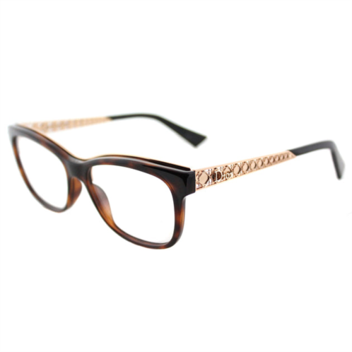 Dior ama 01 ama01 eog 53mm unisex rectangle eyeglasses 53mm