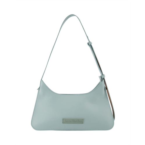Acne studios platt mini handbag - - light blue - leather