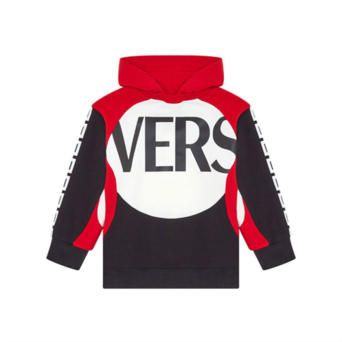 Versace red, white & black hoodie