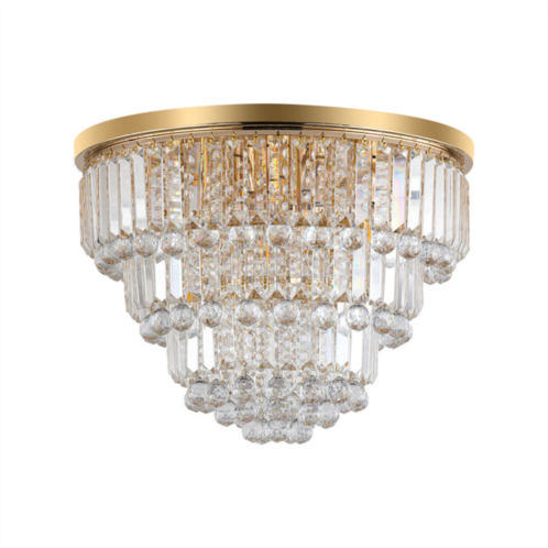 Simplie Fun gold luxury modern style crystal lights