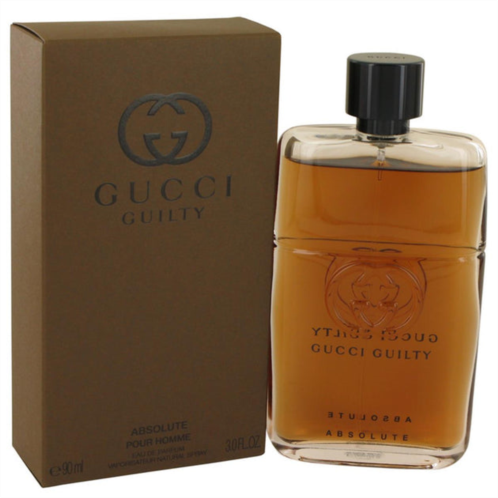Gucci 537519 3 oz guilty absolute by eau de parfum spray for men