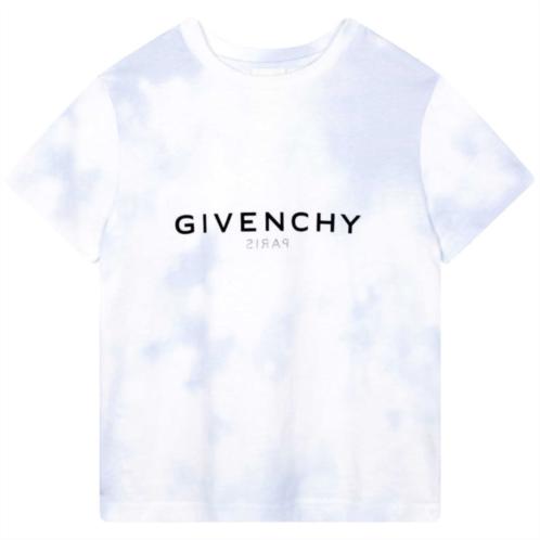 Givenchy light blue logo t-shirt