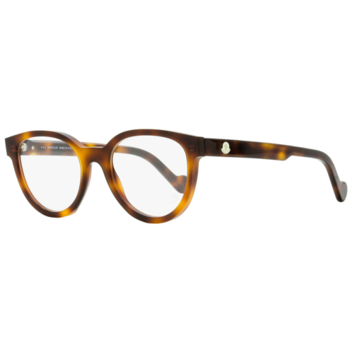 Moncler womens eyeglasses ml5041 052 havana 50mm