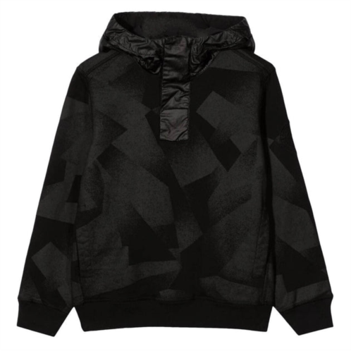 Stone Island black & gray hoodie