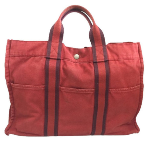 Hermes canvas tote bag (pre-owned)