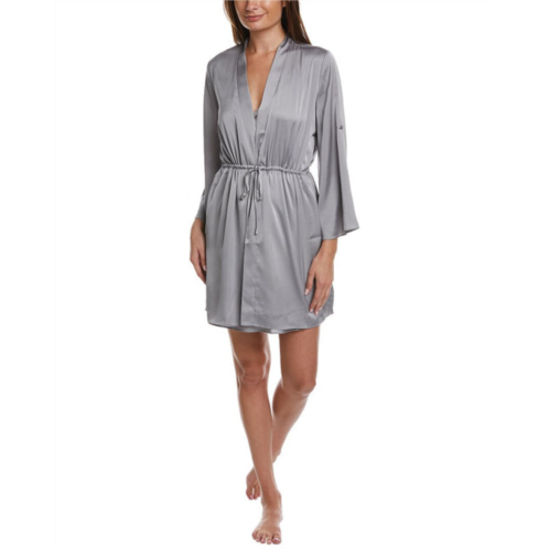 Flora Nikrooz solid luxe woven wrap robe