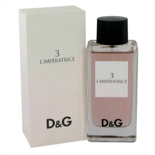 Dolce & Gabbana awdglim34s 3.3 oz. d&g anthology limperatrice 3 eau de toilette spray for women