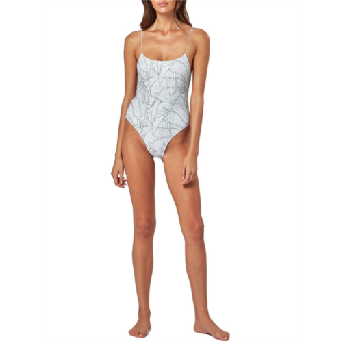 Charlie Holiday coco womens high leg spaghetti straps one-piece swimsuit