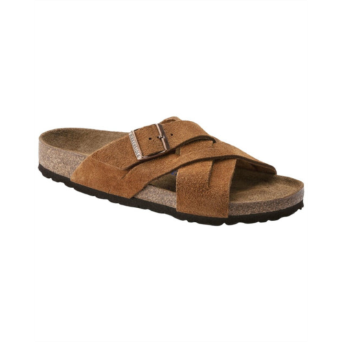 Birkenstock lugano soft footbed suede sandal