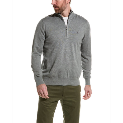 Brooks Brothers logo 1/2-zip pullover