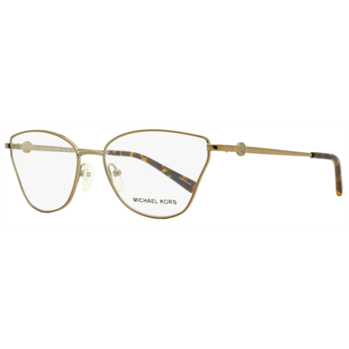 Michael Kors womens toulouse eyeglasses mk3039 1213 metallic brown 56mm