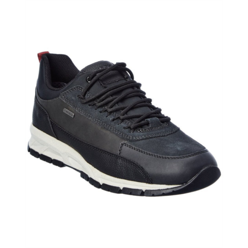 Geox delray leather & suede sneaker