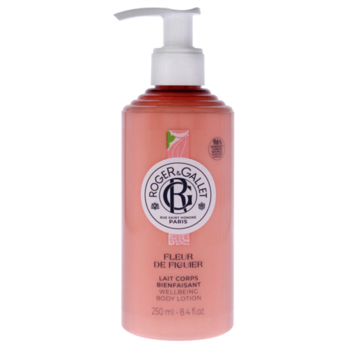 Roger & Gallet wellbeing body lotion - fig blossom by for unisex - 8.4 oz body lotion