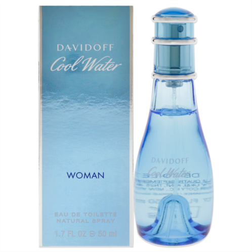 Davidoff cool water for women 1.7 oz edt spray