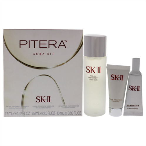 SK-II pitera aura kit for unisex 3 pc