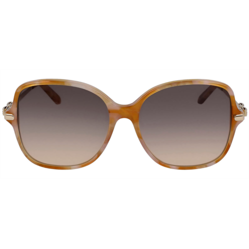 Salvatore Ferragamo ferragamo sf990sr 218 oversized square sunglasses