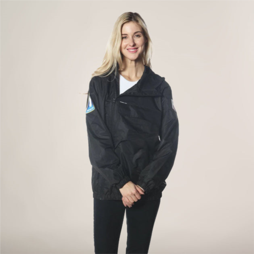 Members Only womens asymmetrical windbreaker oversized jacket
