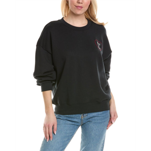 Chaser rocknroll heart embroidery casbah pullover