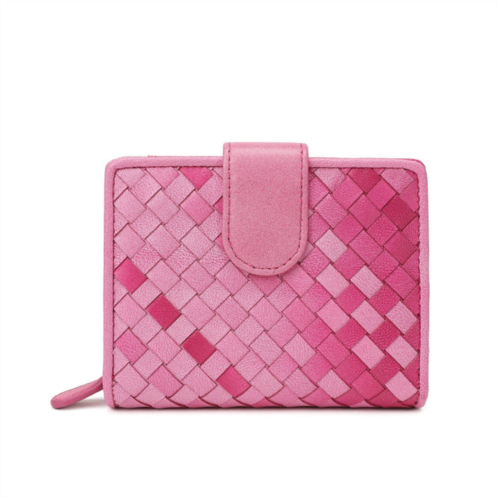 Tiffany & Fred Paris tiffany & fred woven leather wallet