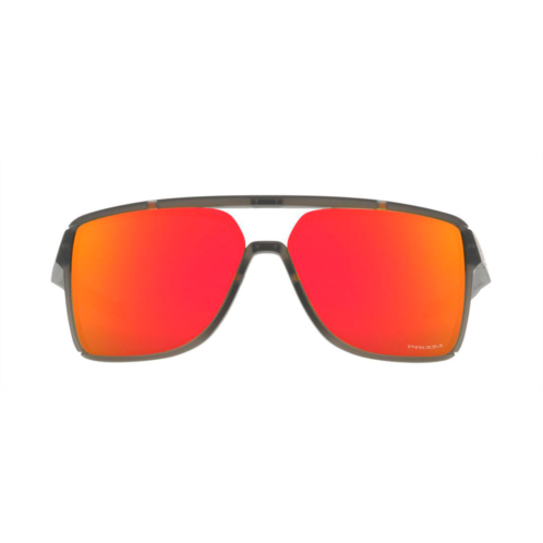 Oakley castel przm 0oo9147-05 square sunglasses