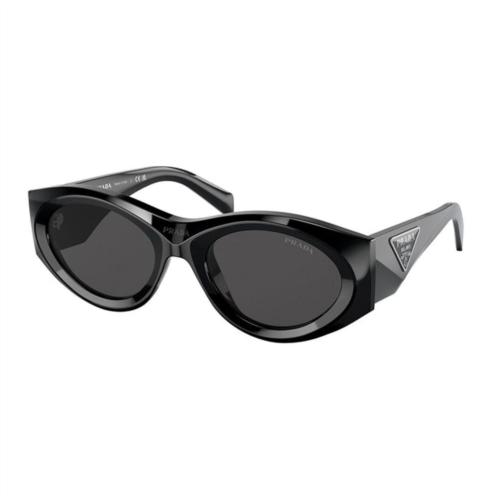 Prada pr 20zs 1ab5s0 53mm womens oval sunglasses