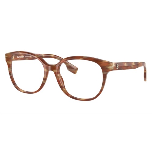 Burberry womens 53mm spotted brown opticals