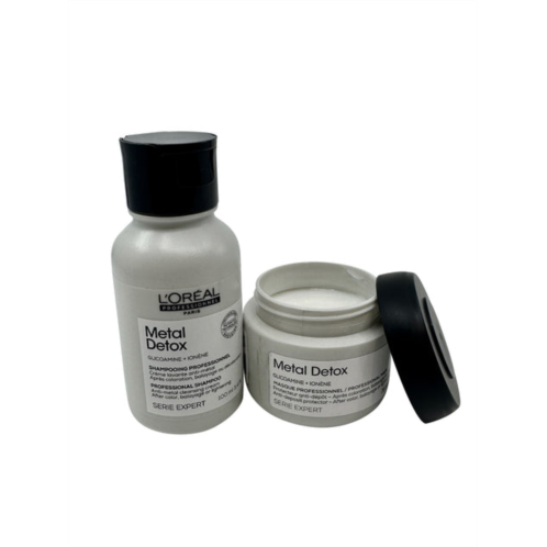 Loreal metal detox professional shampoo 3.4 oz & mask 2.5 oz